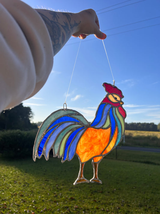 !NEW! Stained Glass Rooster