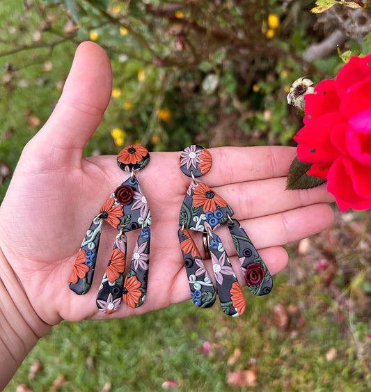 !NEW! Elegant flower earrings