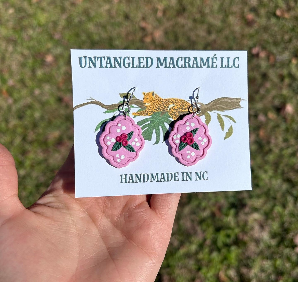 !NEW! Mistletoe earrings