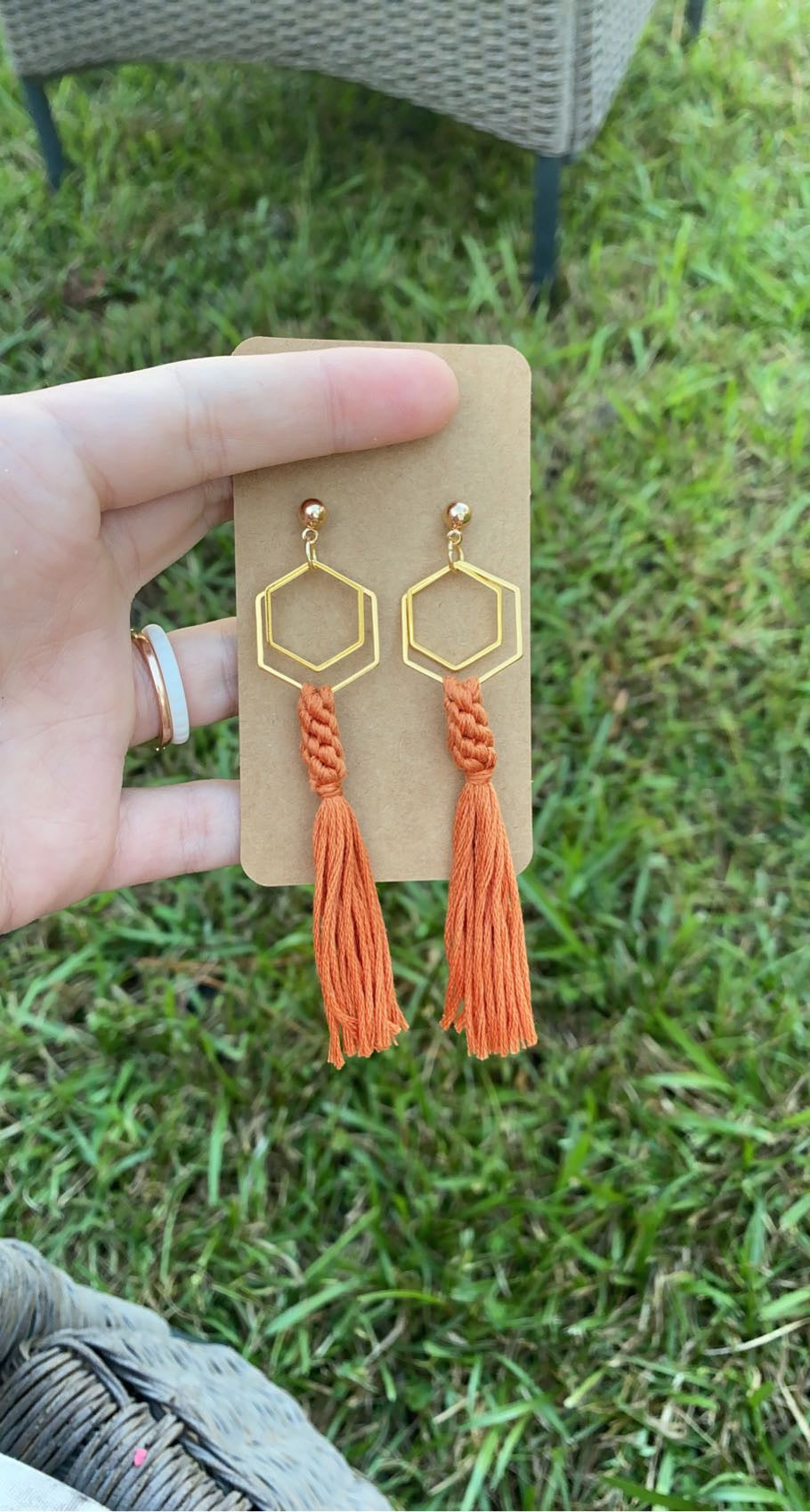Tassels Macrame earrings
