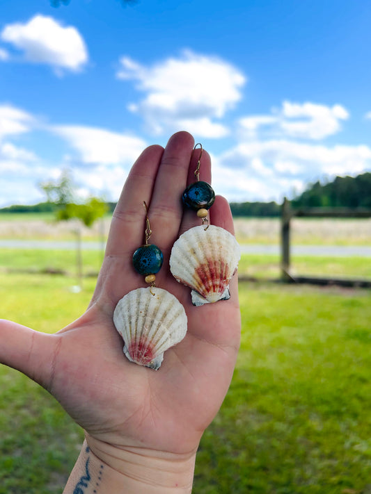 Deep in the ocean earrings
