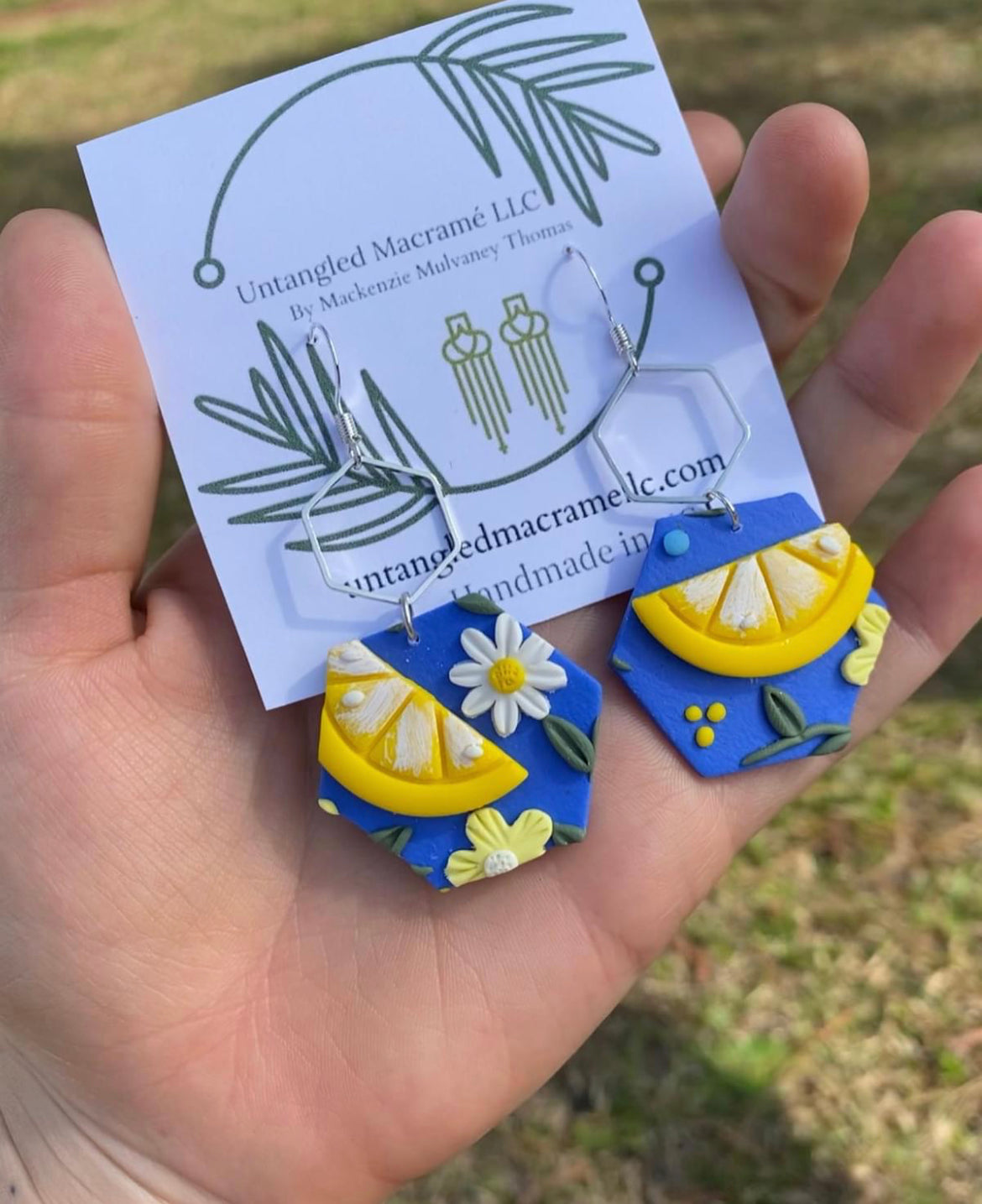 Lemonade earrings