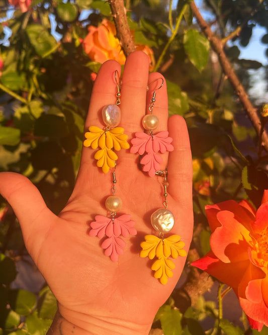 !NEW! Springtime clay earrings