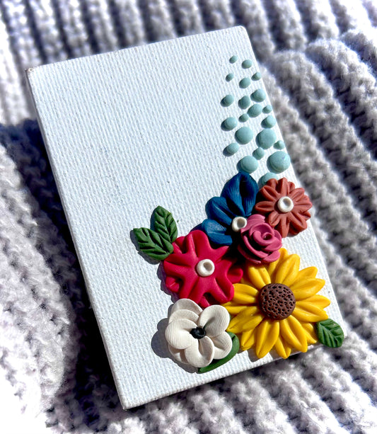 Flower magnet