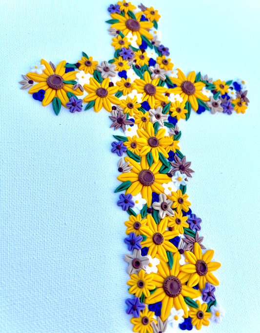 !NEW! Sunflower cross