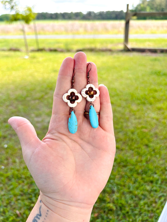 Fun Turquoise earrings