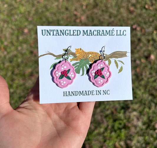 !NEW! Mistletoe earrings