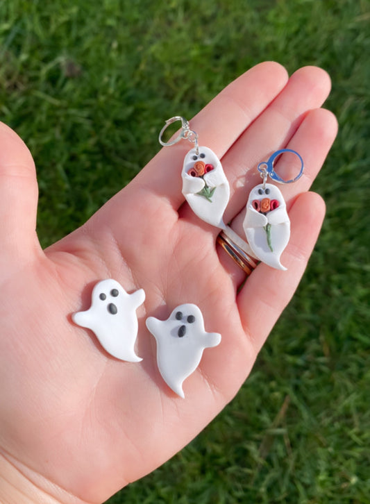 !NEW! Cute ghost earrings