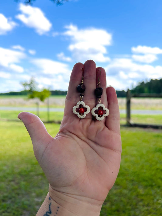 Everyday neutral earrings