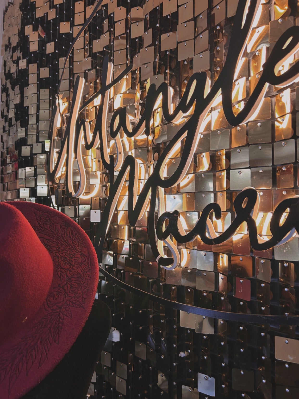 Sequin wall rental