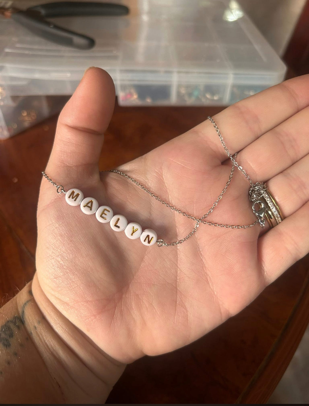 Custom name necklace