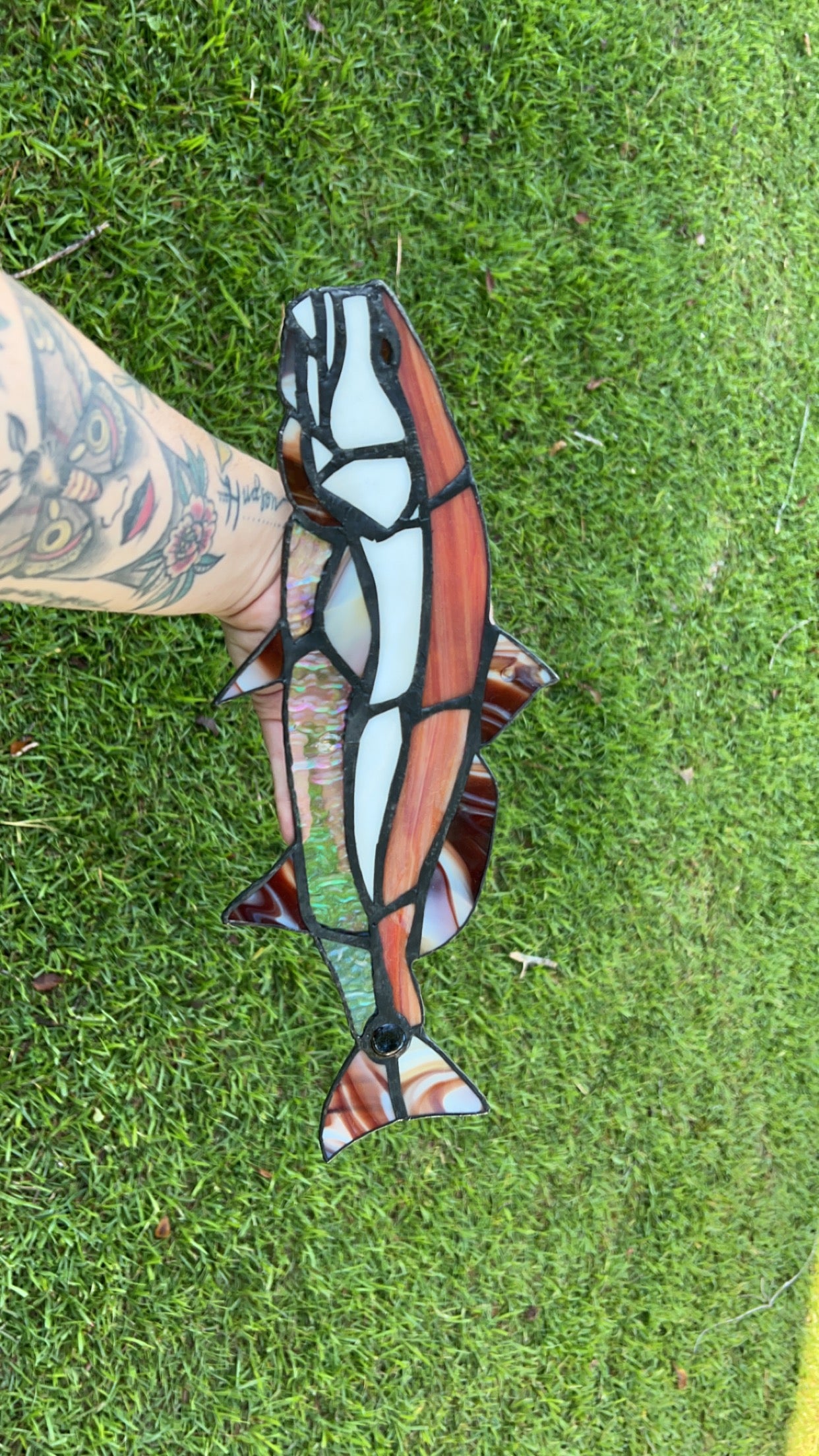 !NEW! Stained glass red drum