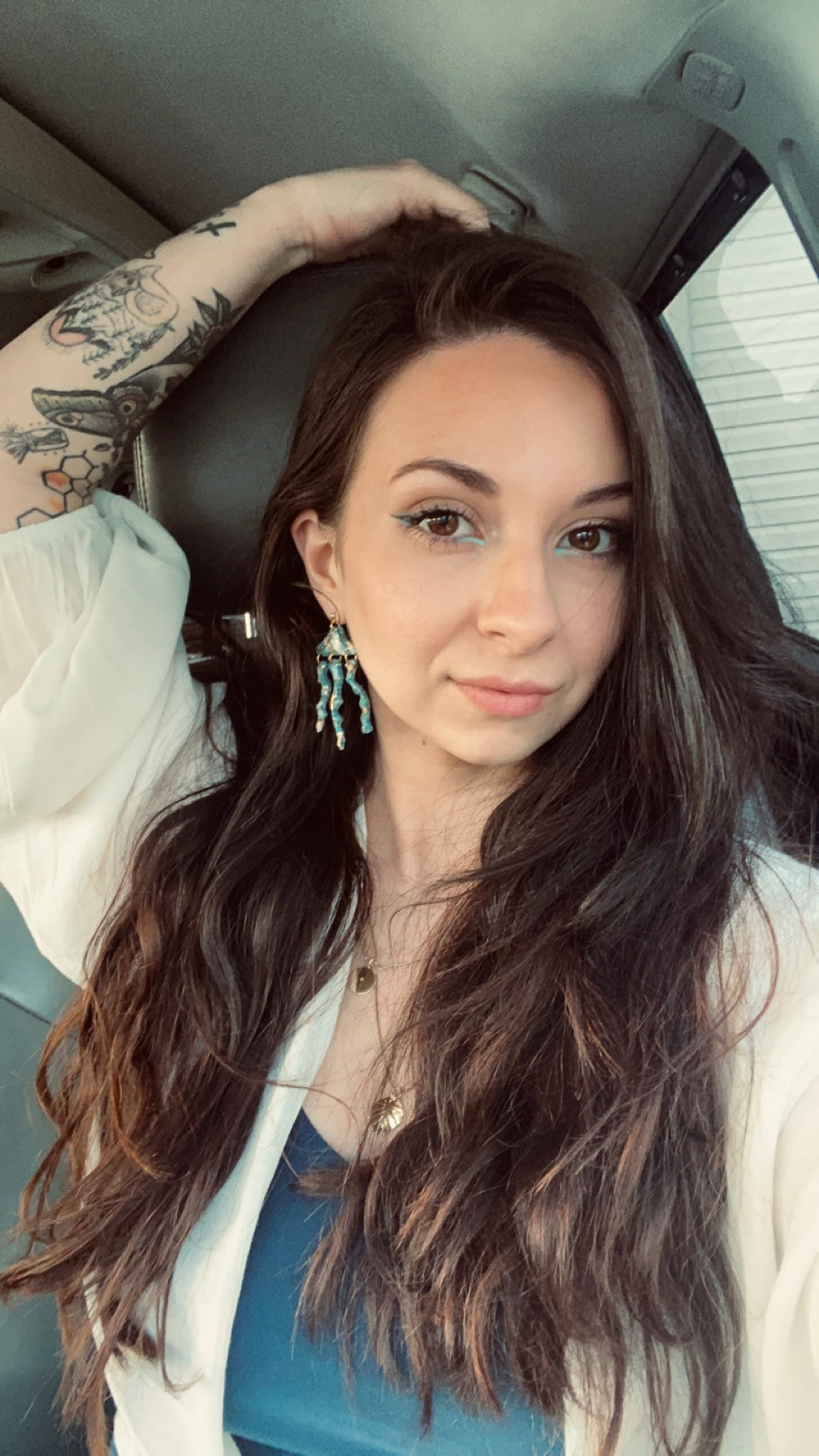 Jellyfish earrings