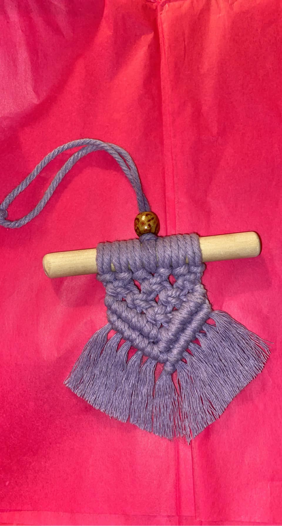 Macrame Car Hanger