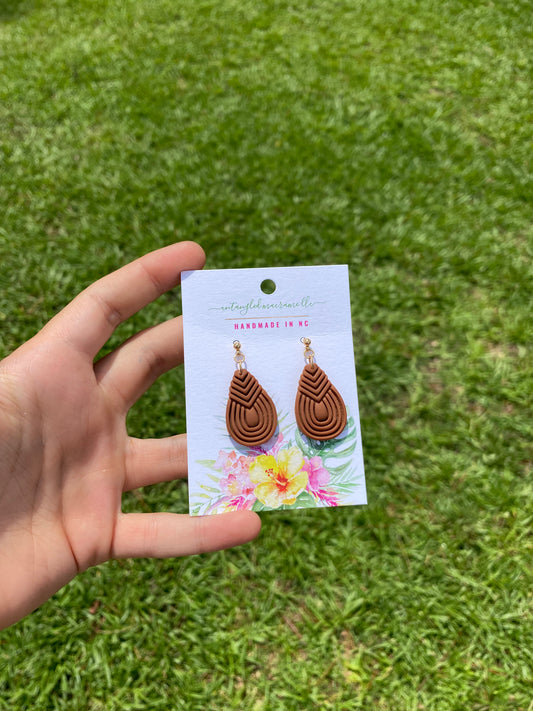 Caramel collection earrings