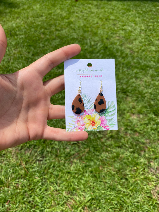 Clearance Caramel collection earrings