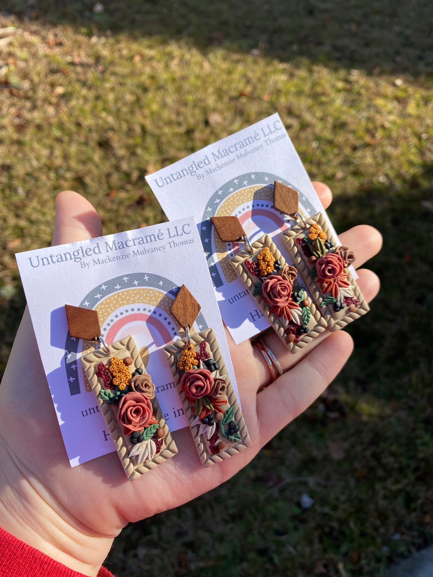 Bouquet earrings