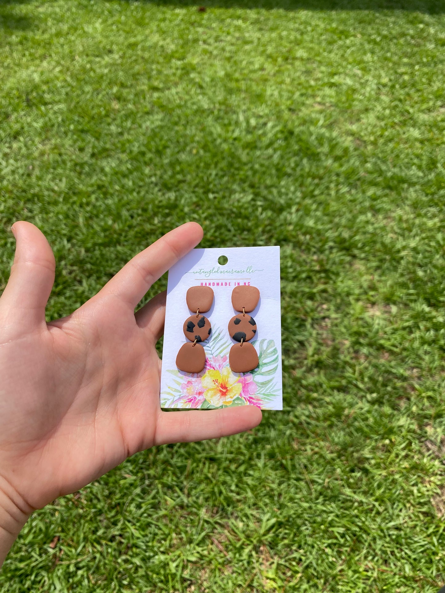 Caramel collection earrings