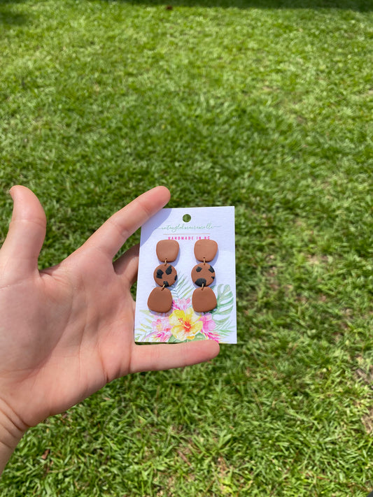 Caramel collection earrings
