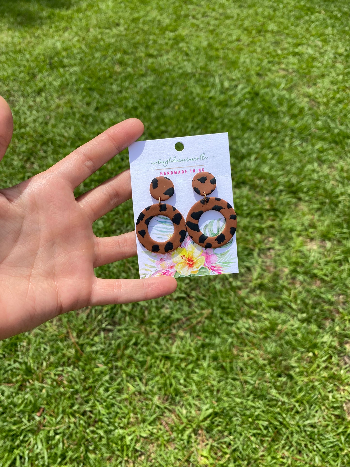 Caramel collection earrings