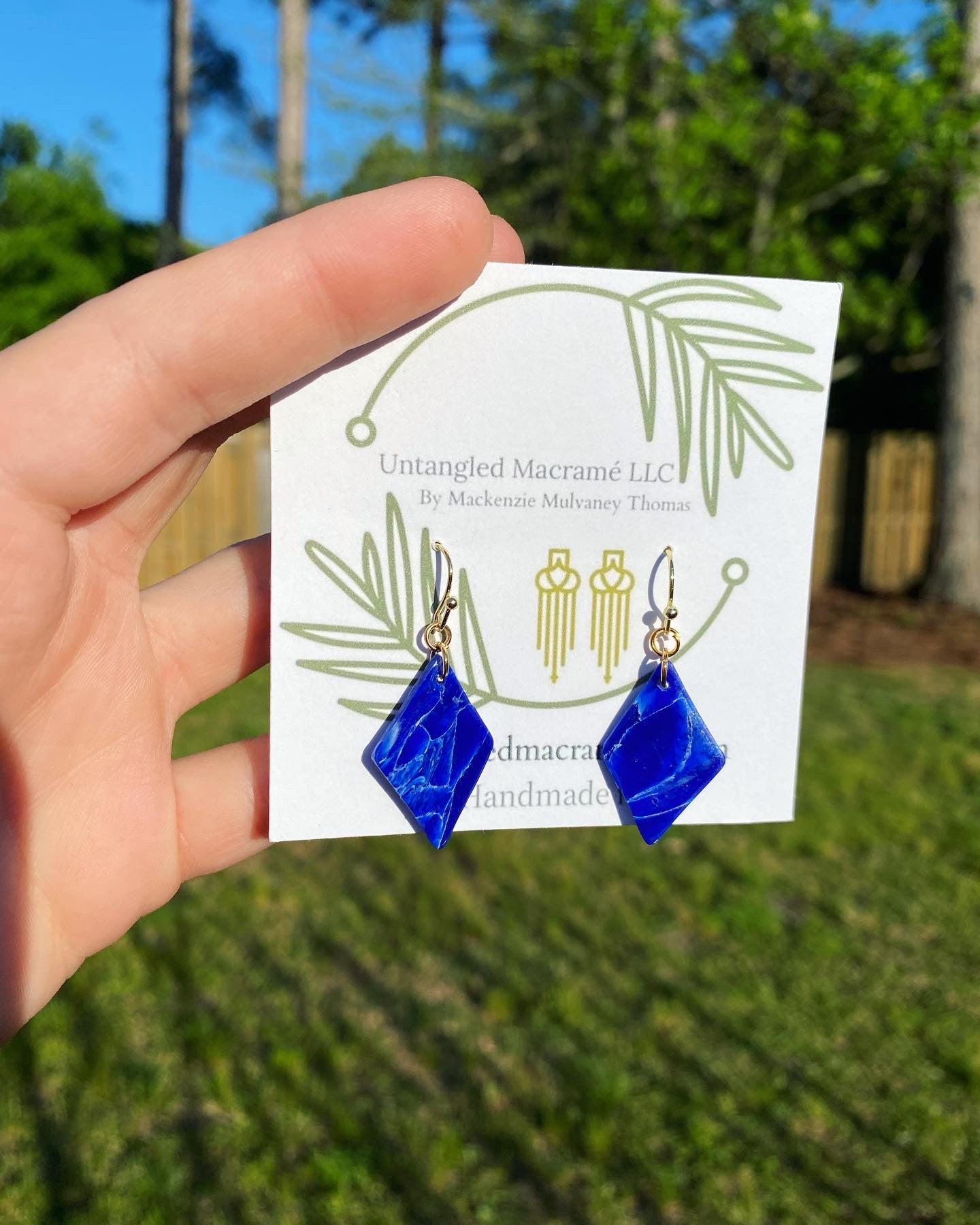 !NEW! Sapphire collection earrings